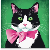 An orange painted blue, cut in half laying on a blue background